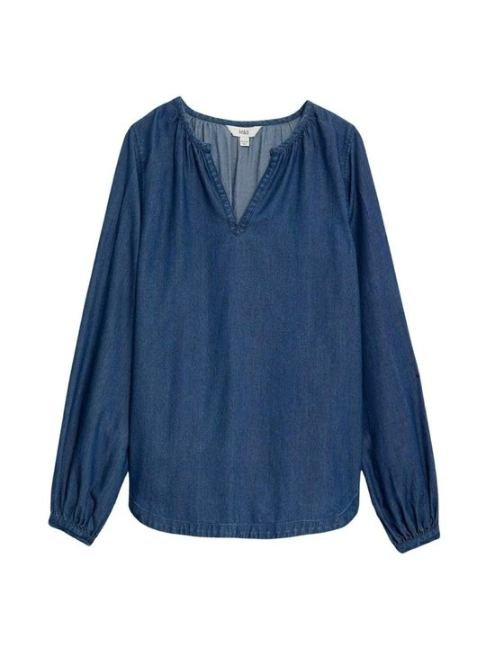 Zdjęcie produktu Bluzka Marks & Spencer granatowy