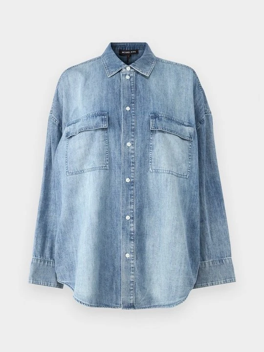 Zdjęcie produktu Bluzka Michael Kors jasnoniebieski denim