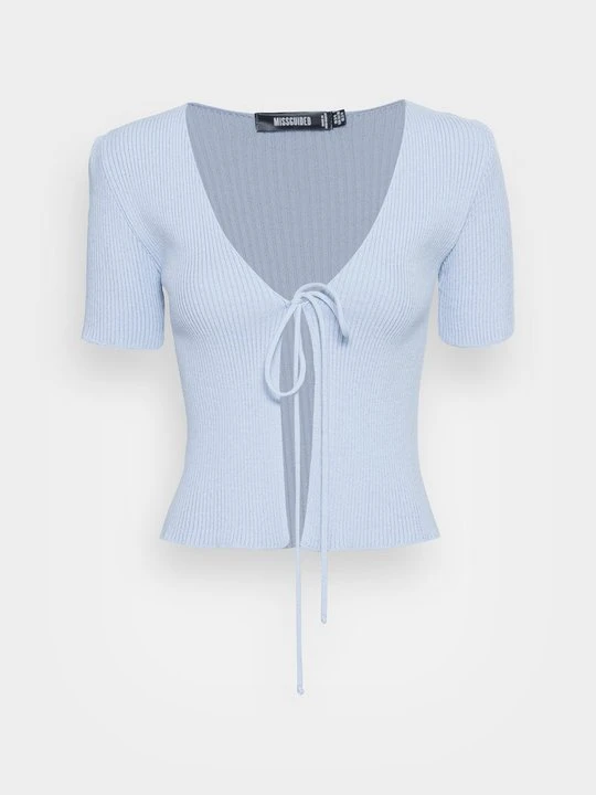 Zdjęcie produktu Bluzka Missguided jasnoniebieski