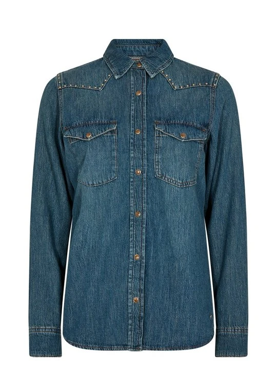 Zdjęcie produktu Bluzka MOS MOSH niebieski denim
