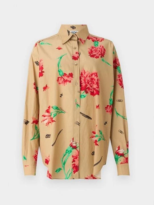Zdjęcie produktu Bluzka MOSCHINO jasny brąz