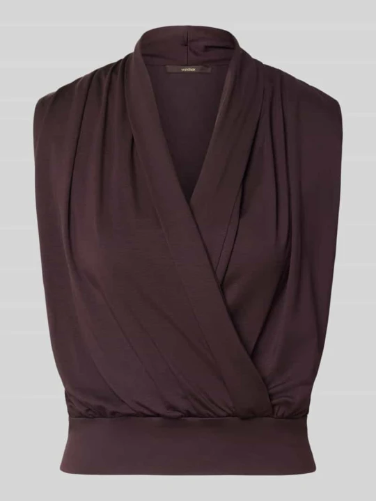 Zdjęcie produktu Bluzka o kroju regular fit z mieszanki lyocellu Windsor Bordowy