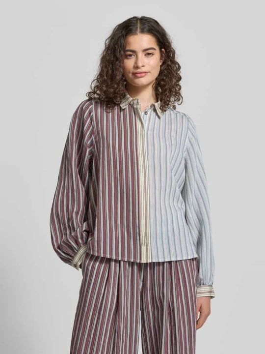 Zdjęcie produktu Bluzka o kroju relaxed fit z mieszanki lyocellu Jake*s Błękitny