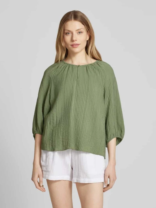 Zdjęcie produktu Bluzka o kroju relaxed fit z mieszanki wiskozy s.Oliver Khaki