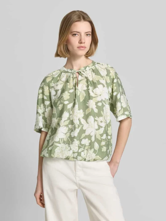 Zdjęcie produktu Bluzka o kroju relaxed fit z mieszanki wiskozy s.Oliver Khaki