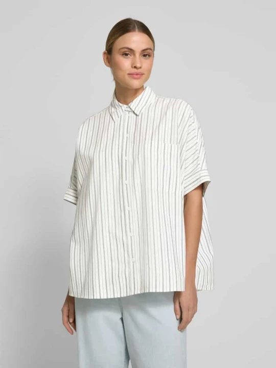 Zdjęcie produktu Bluzka o kroju relaxed fit z rękawem 1 / 2 Jake*s Złamany biały