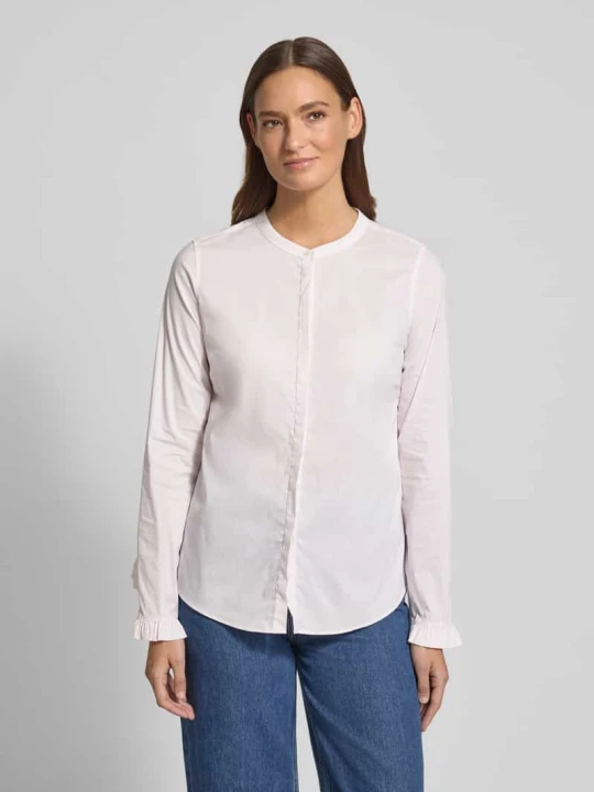 Zdjęcie produktu Bluzka o kroju slim fit z wzorem w paski Model 'Mattie' MOS MOSH Jasnoróżowy melanż