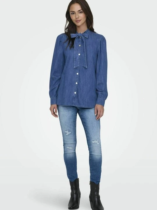 Zdjęcie produktu Bluzka Only niebieski denim