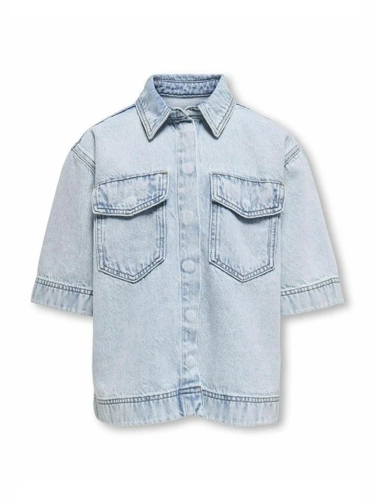 Zdjęcie produktu Bluzka ONLY GIRLS jasnoniebieski denim