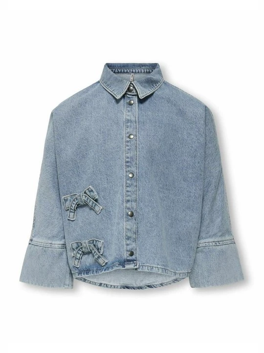 Zdjęcie produktu Bluzka ONLY GIRLS niebieski denim