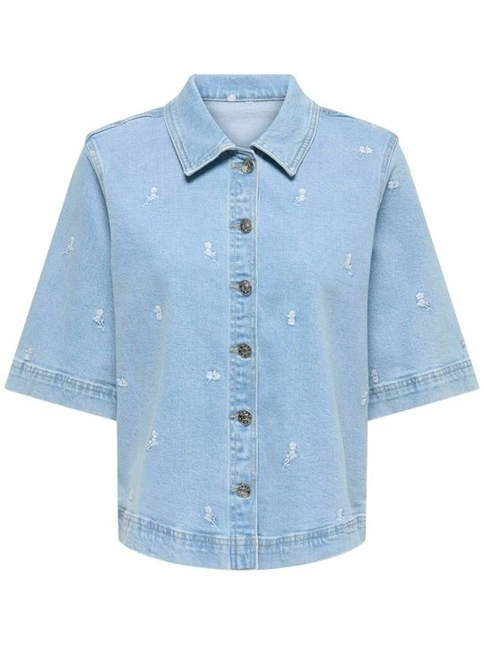 Zdjęcie produktu Bluzka Only jasnoniebieski denim