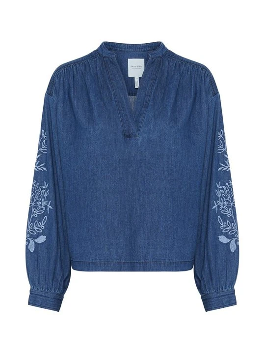 Zdjęcie produktu Bluzka Part Two niebieski denim