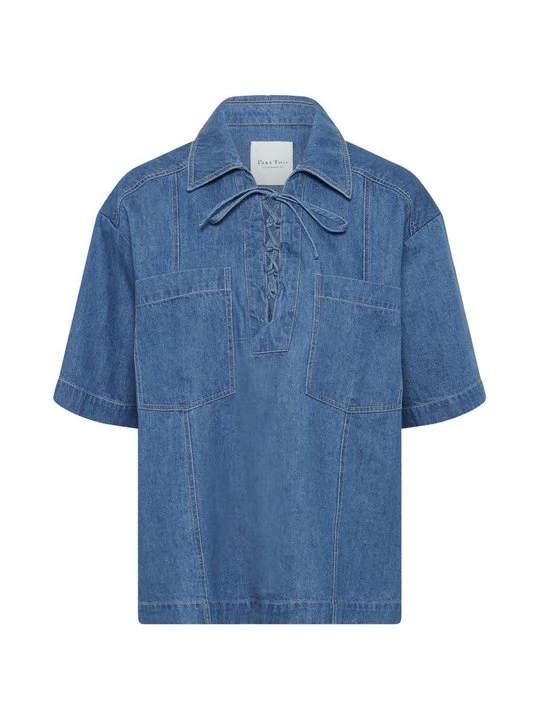 Zdjęcie produktu Bluzka Part Two niebieski denim