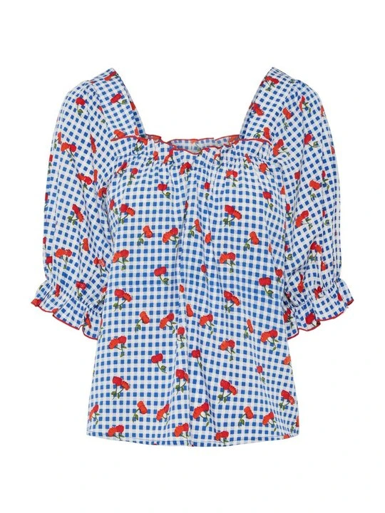 Zdjęcie produktu Bluzka Pieces niebieski