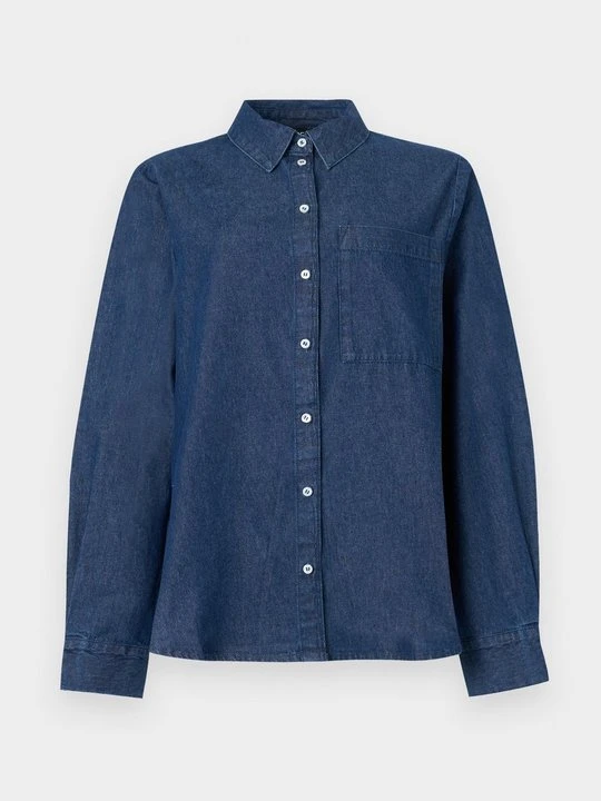 Zdjęcie produktu Bluzka Pieces niebieski denim