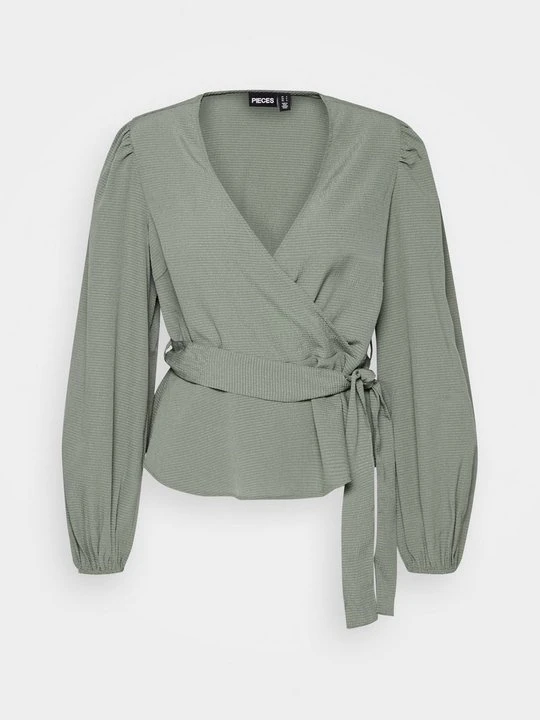 Zdjęcie produktu Bluzka Pieces khaki