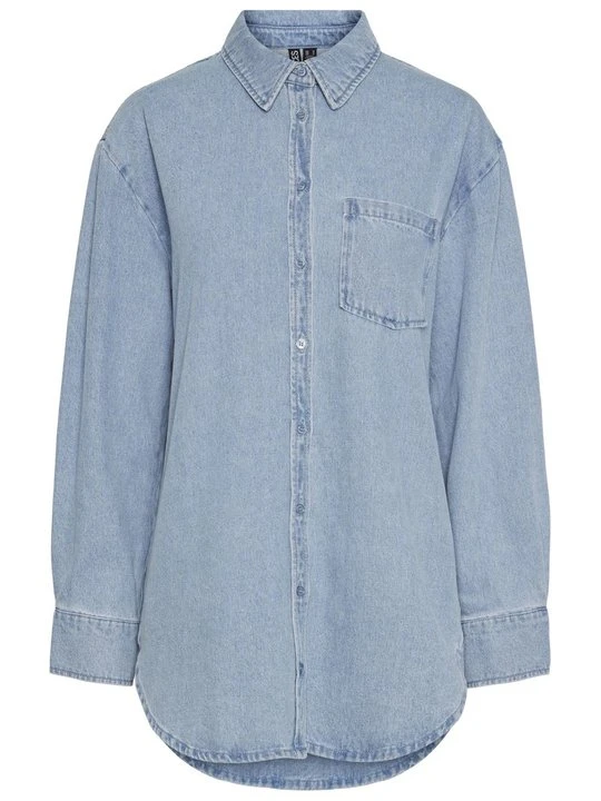 Zdjęcie produktu Bluzka Pieces jasnoniebieski denim