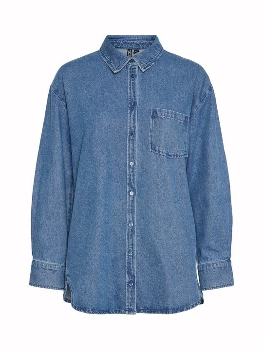Zdjęcie produktu Bluzka Pieces niebieski denim