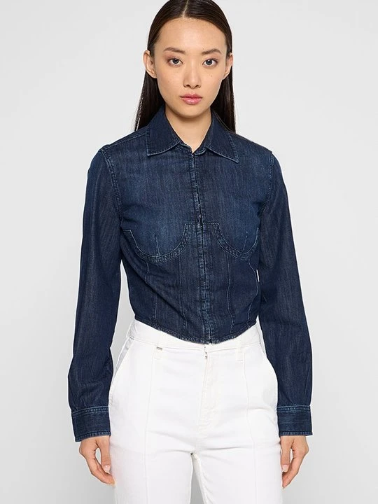 Zdjęcie produktu Bluzka Pinko niebieski denim