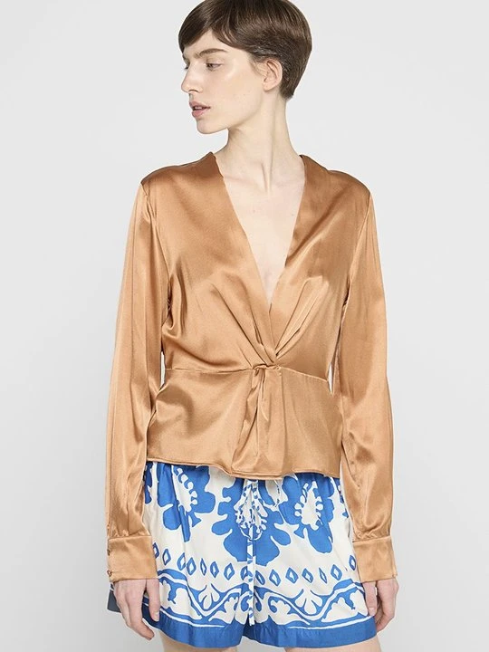 Zdjęcie produktu Bluzka Pinko jasny brąz