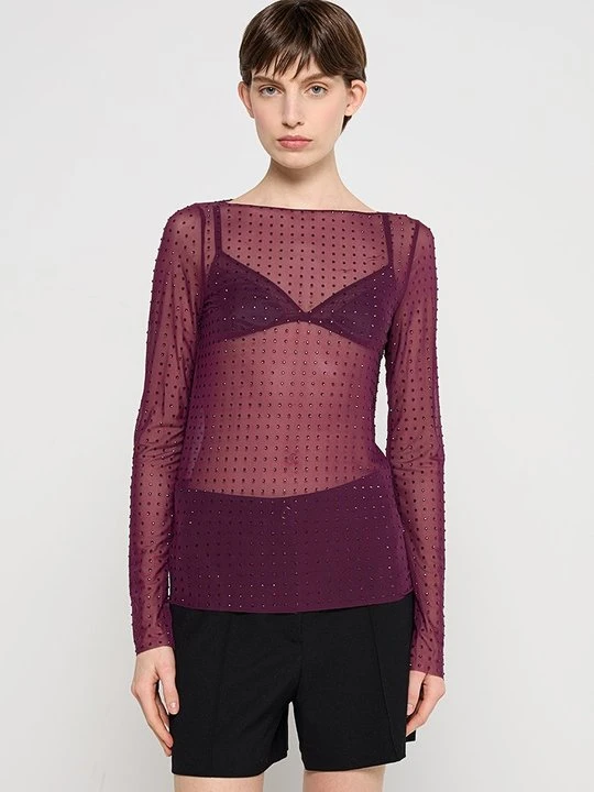 Zdjęcie produktu Bluzka Pinko bordowy