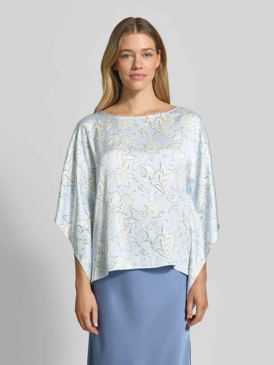 Zdjęcie produktu Bluzka ponczo o kroju loose fit z nadrukiem allover s.Oliver