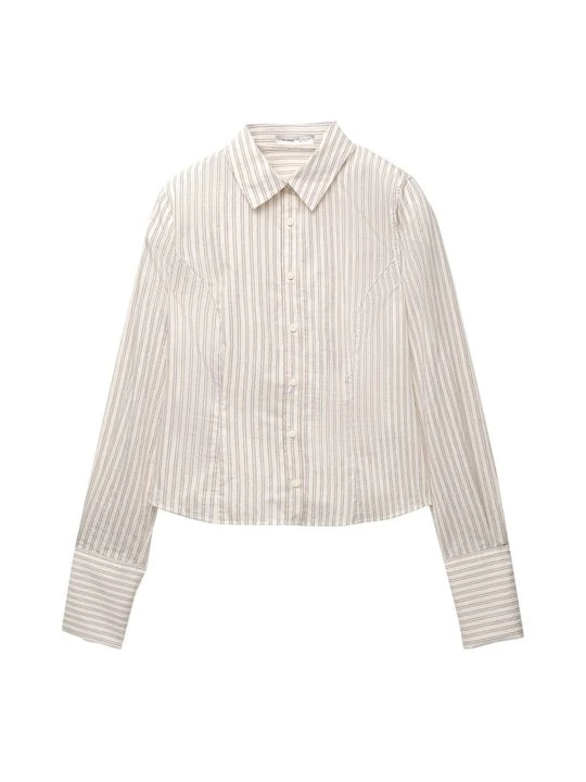 Zdjęcie produktu Bluzka PULL&BEAR beżowy