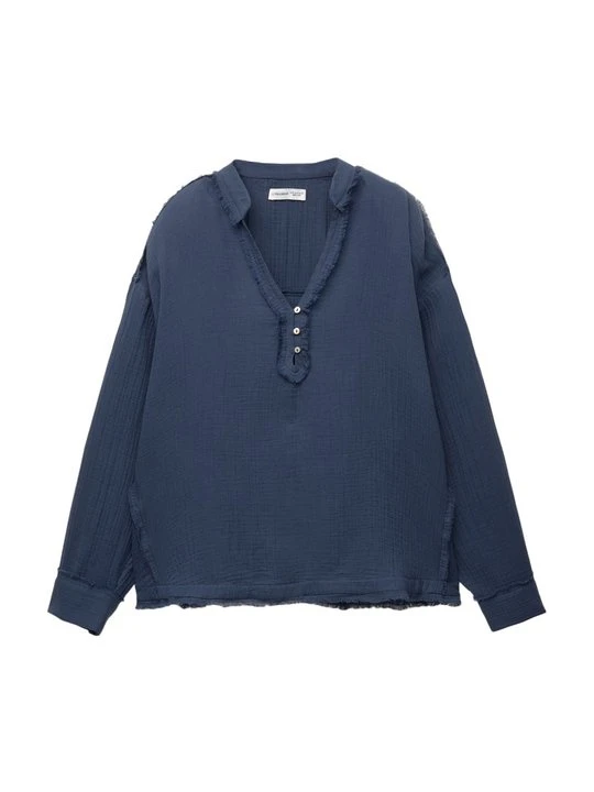 Zdjęcie produktu Bluzka PULL&BEAR granatowy