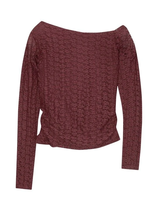 Zdjęcie produktu Bluzka PULL&BEAR bordowy