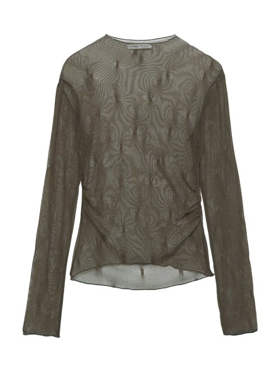 Zdjęcie produktu Bluzka PULL&BEAR khaki