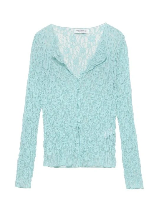 Zdjęcie produktu Bluzka PULL&BEAR turkusowy