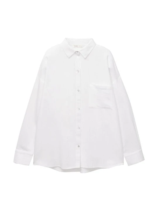 Zdjęcie produktu Bluzka PULL&BEAR biały