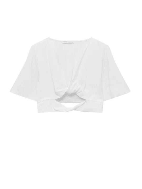 Zdjęcie produktu Bluzka PULL&BEAR biały