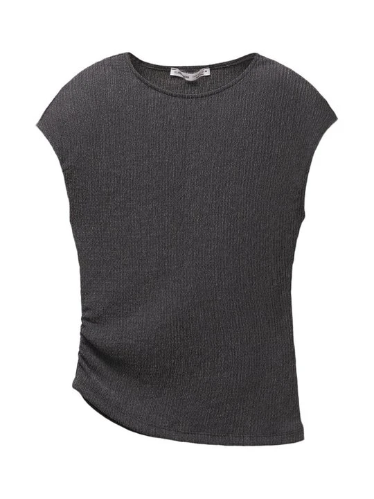 Zdjęcie produktu Bluzka PULL&BEAR ciemnoszary