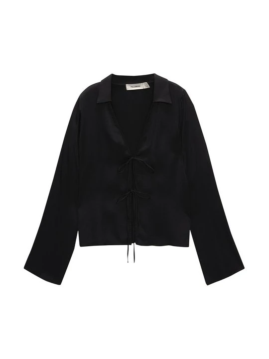 Zdjęcie produktu Bluzka PULL&BEAR czarny