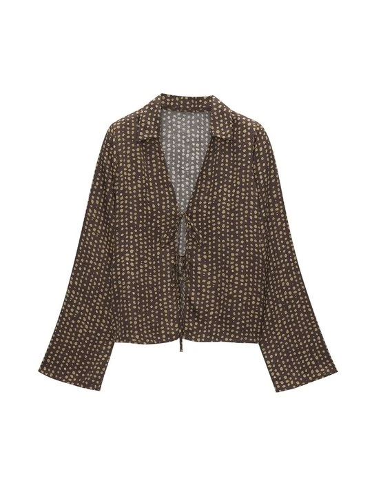 Zdjęcie produktu Bluzka PULL&BEAR musztardowy