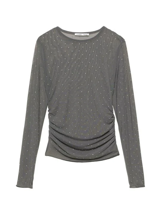 Zdjęcie produktu Bluzka PULL&BEAR szary