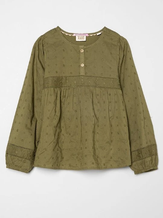 Zdjęcie produktu Bluzka Scotch & Soda ciemnozielony