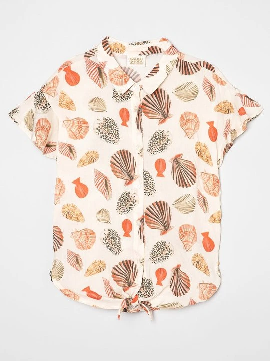 Zdjęcie produktu Bluzka Scotch & Soda pomarańczowy