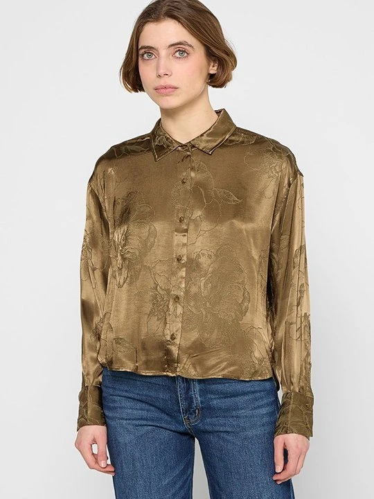 Zdjęcie produktu Bluzka Scotch & Soda oliwkowy