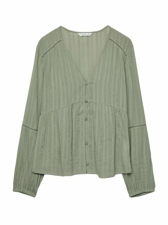 Zdjęcie produktu Bluzka Stradivarius khaki