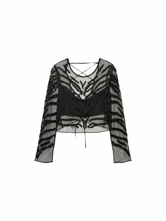 Zdjęcie produktu Bluzka Stradivarius czarny