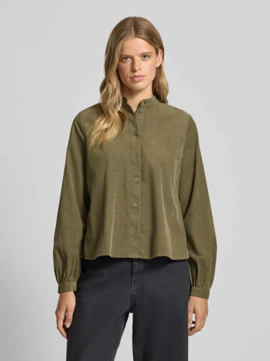 Zdjęcie produktu Bluzka sztruksowa o kroju relaxed fit z czystej bawełny Marc O'Polo Khaki
