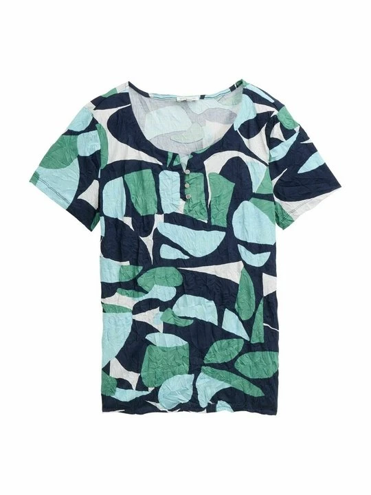 Zdjęcie produktu T-shirt z nadrukiem Tom Tailor niebieski