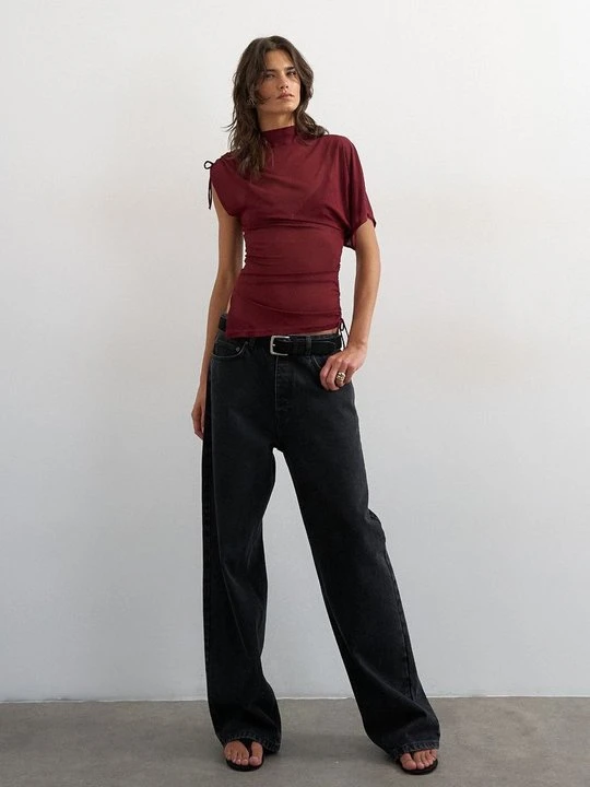 Zdjęcie produktu Bluzka Topshop bordowy