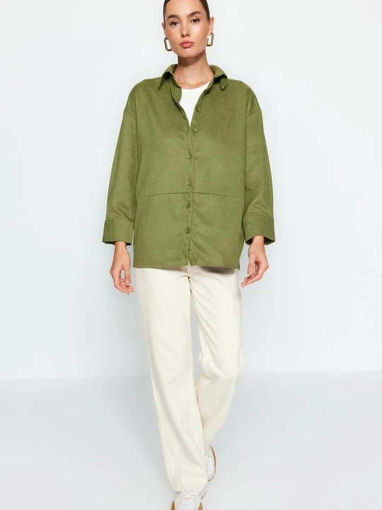Zdjęcie produktu Bluzka Trendyol khaki