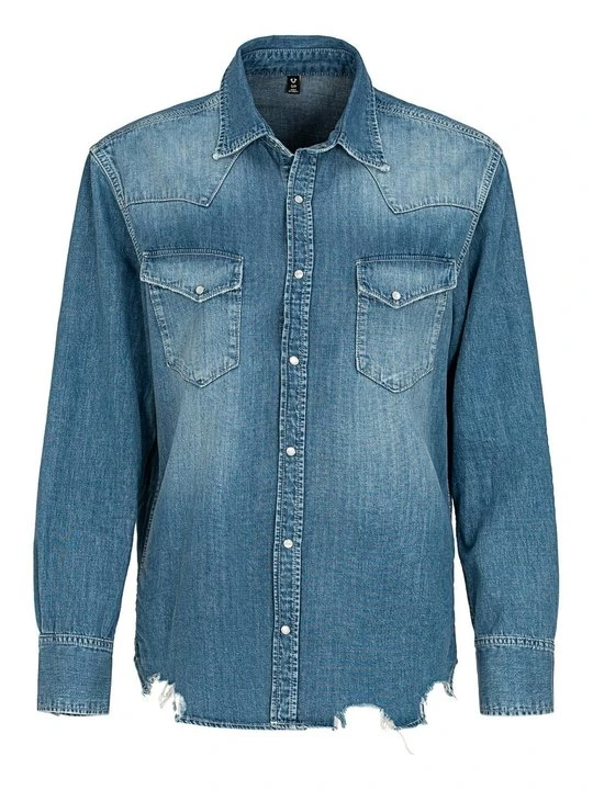 Zdjęcie produktu Bluzka True Religion niebieski denim