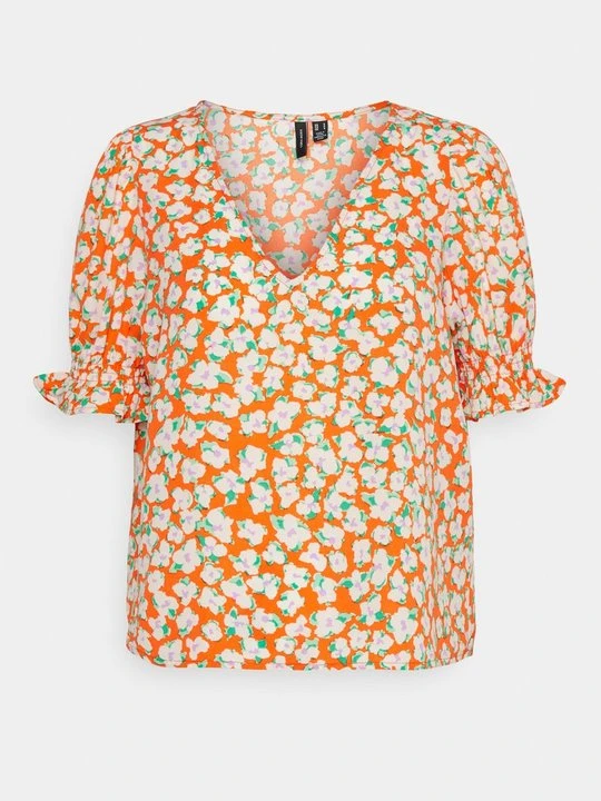 Zdjęcie produktu Bluzka Vero Moda czerwony