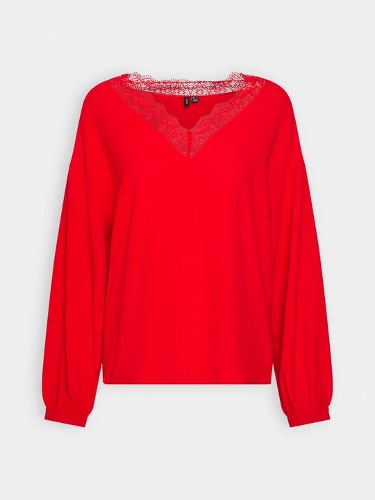 Zdjęcie produktu Bluzka Vero Moda czerwony