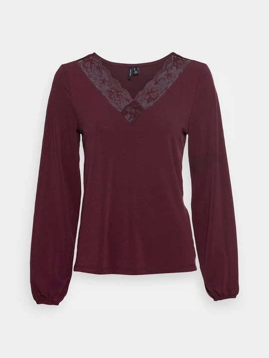 Zdjęcie produktu Bluzka Vero Moda bordowy